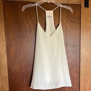Simple white tank top from boutique!